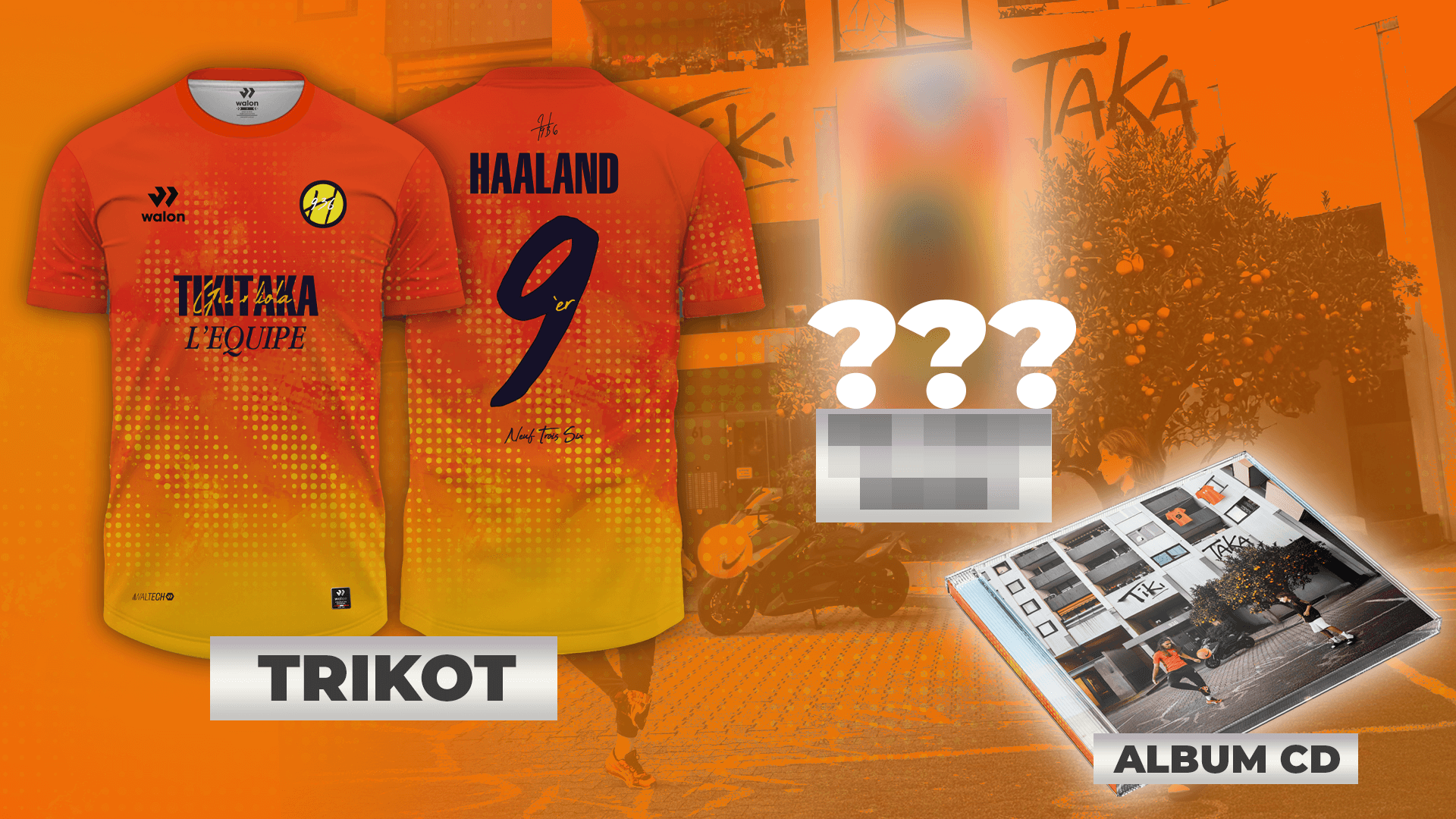 Haaland936 TIKI TAKA CD + Haaland936 Trikot 418282