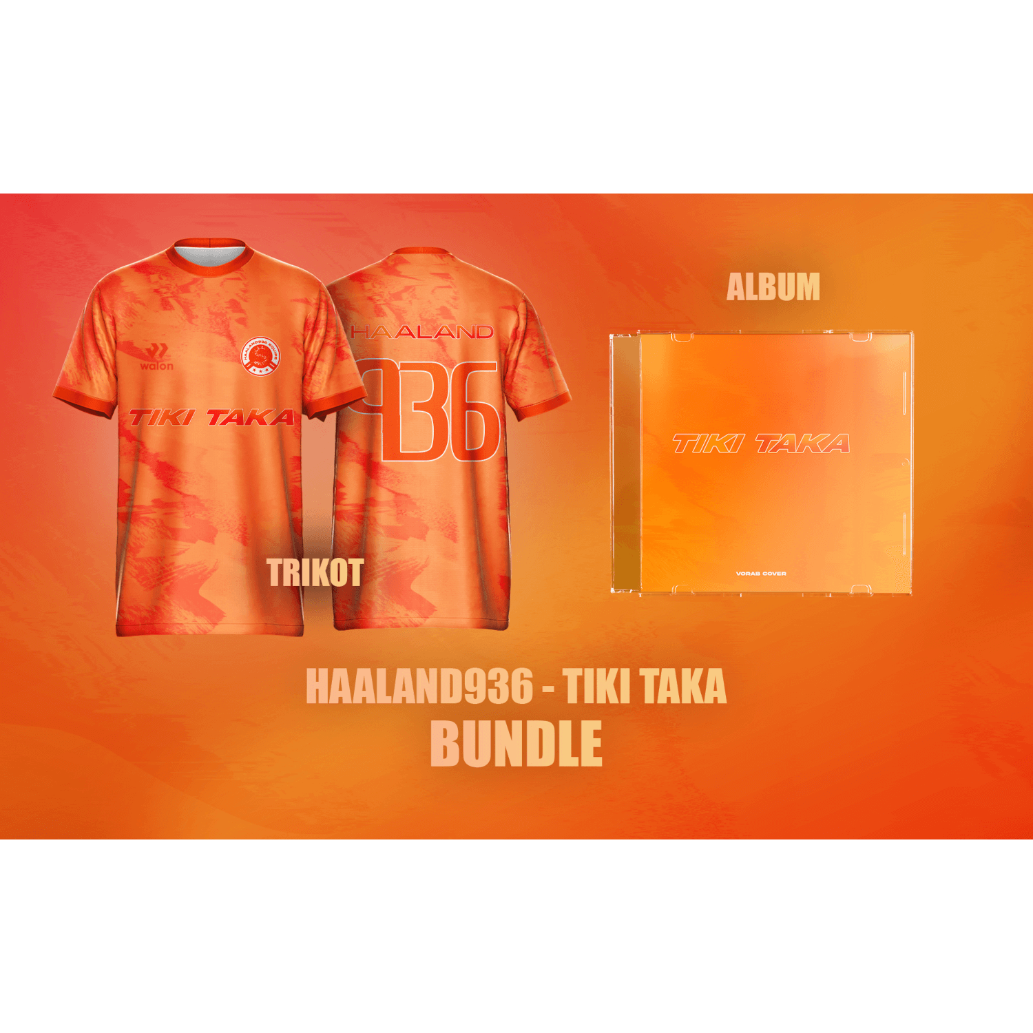 Haaland936 TIKI TAKA CD + Trikot 413337